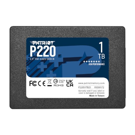 Picture of Patriot P220 1TB 2.5" SSD