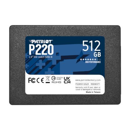 Picture of Patriot P220 512GB 2.5" SSD