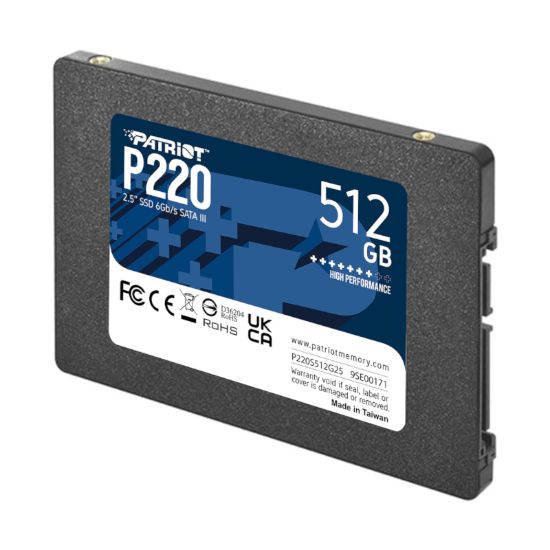 Picture of Patriot P220 512GB 2.5" SSD