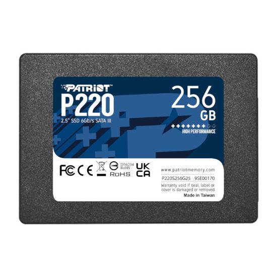Picture of Patriot P220 256GB 2.5" SSD