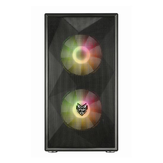 Picture of FSP CST130A Micro-ATX Gaming Chassis - Black