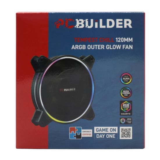 Picture of PCBuilder Tempest Chill 120MM ARGB Outer Glow Fan