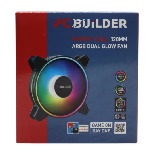 Picture of PCBuilder Tempest Chill 120MM ARGB Dual Glow Fan