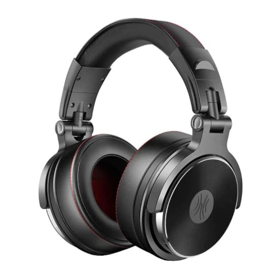 Picture of Oneodio Pro 50 Professional Wired Over Ear DJ and Studio Monitoring Headphones - BK