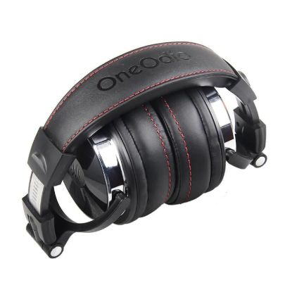 Picture of Oneodio Pro 50 Professional Wired Over Ear DJ and Studio Monitoring Headphones - BK