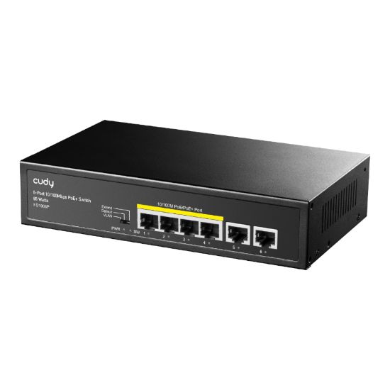 Picture of Cudy 6-Port Ethernet Unmanaged Switch - 4 Ports POE