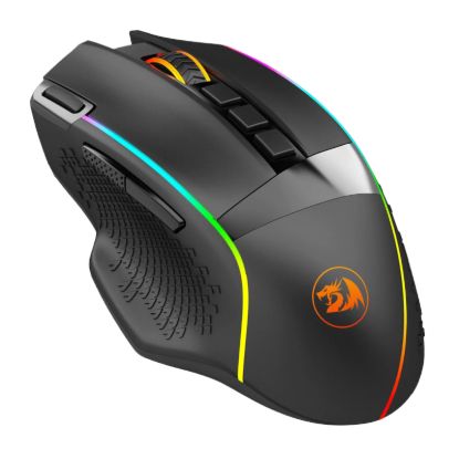 Picture of REDRAGON Enlightment 19000DPI RGB Wireless Gaming Mouse - Black