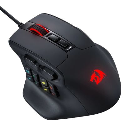 Picture of REDRAGON Aatrox 6200DP RGB MMO Gaming Mouse - Black