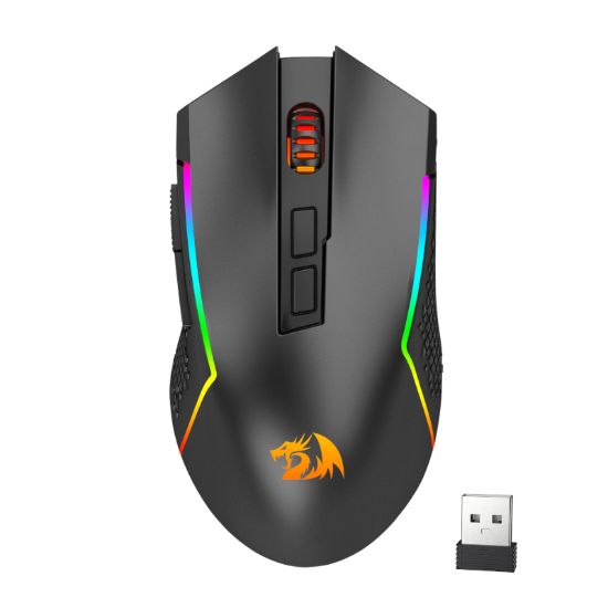 Picture of REDRAGON Trident Pro 8000DPI RGB Gaming Mouse - Black