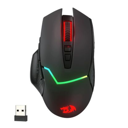 Picture of REDRAGON Mirage Pro 8000DPI RGB Wireless Gaming Mouse - Black
