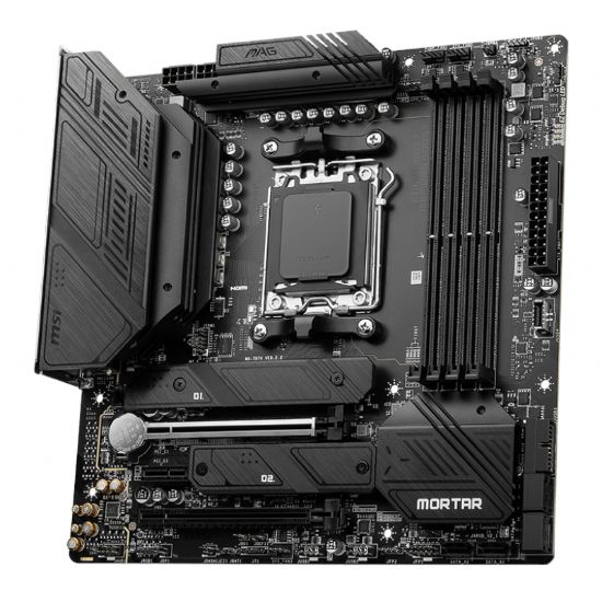 Picture of MSI MAG B650M MORTAR WIFI AMD AM5 mATX Gaming Motherboard