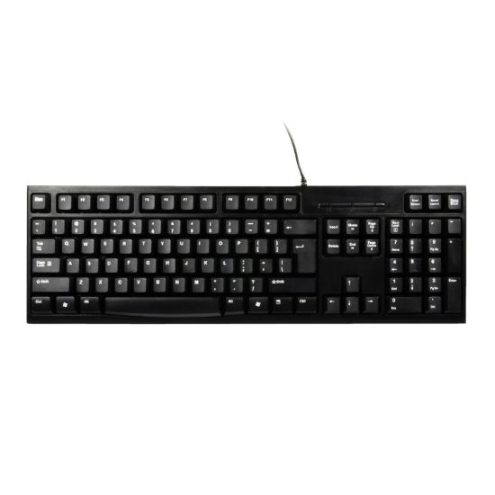 Picture of Port Connect Office Budget Wired Keyboard-Black