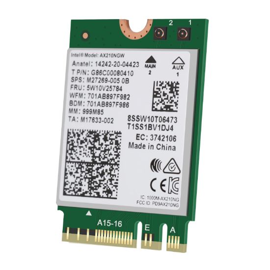 Picture of Intel AX210 M.2 Wifi Card Module