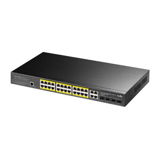 Picture of Cudy 24 Port Layer 2 Managed Gigabit PoE Switch