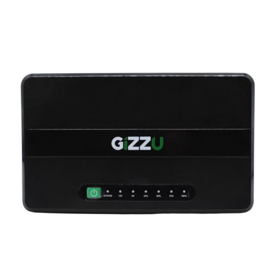 Picture of GIZZU 30W 32Wh 8800mAh Mini DC UPS Lithium - Black