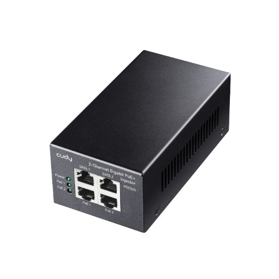 Picture of Cudy 2-Channel 30W Gigabit PoE+ Injector