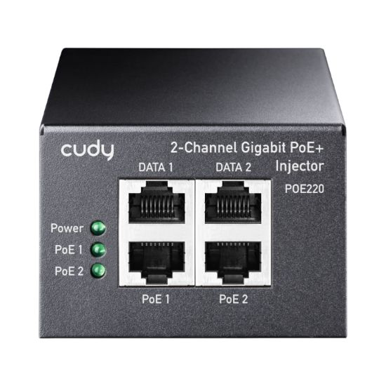 Picture of Cudy 2-Channel 30W Gigabit PoE+ Injector