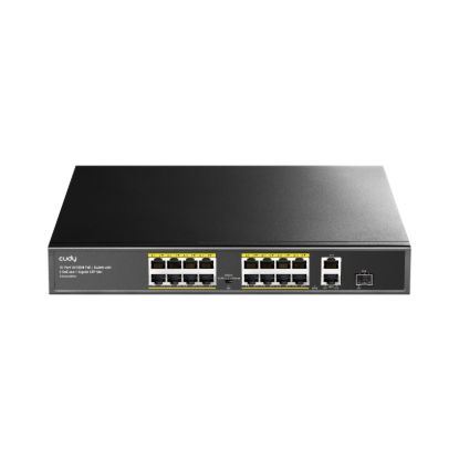 Picture of Cudy 16-Port Unmanaged PoE+ Switch - Rack Mount