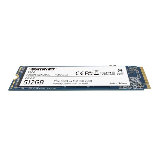 Picture of Patriot P300 512GB M.2 PCIe NVMe SSD