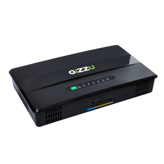 Picture of GIZZU 60W 65Wh 17600mAh Mini POE DC UPS Lithium - Black