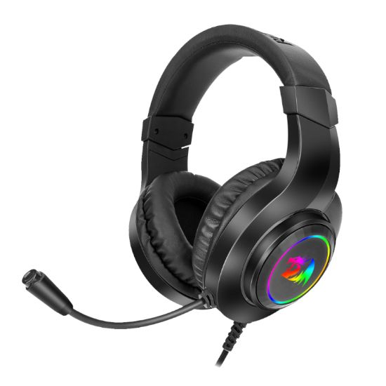 Picture of REDRAGON Over-Ear HYLAS Aux (Mic and Headset)|USB (Power Only)
RGB Gaming Headset - Black