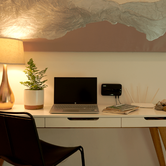 Picture of GIZZU 36W 32Wh 8800mAh Mini Dual DC UPS Lithium - Black