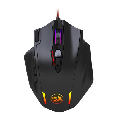 Picture of REDRAGON IMPACT 12400DPI MMO Gaming Mouse - Black