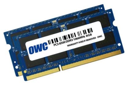 Picture of OWC Mac 16GB Kit (2x8GB) 1066Mhz DDR3 SODIMM Memory