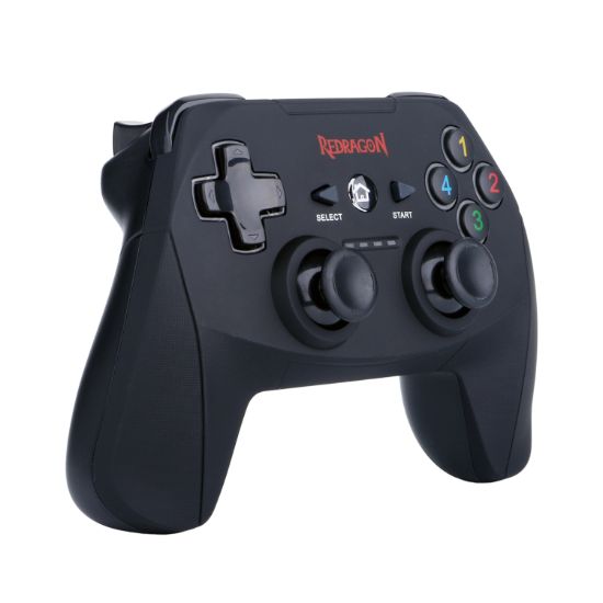 Picture of Redragon HARROW Wireless X/D-input(Digital/Analog) PC Controller - Black