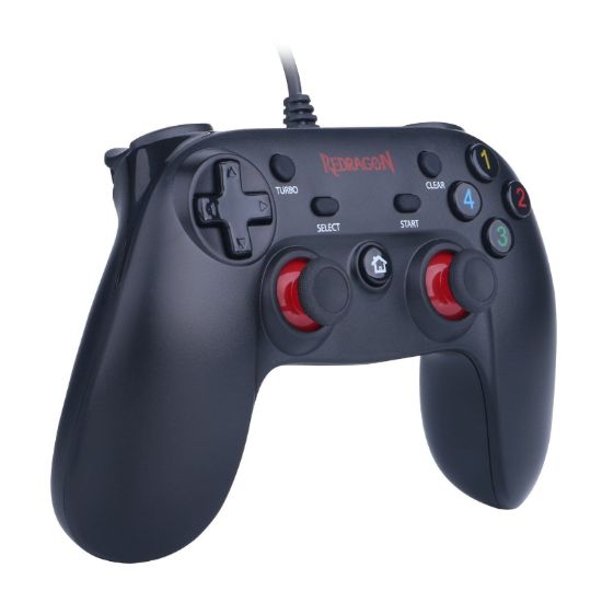 Picture of REDRAGON SATURN Wired X/D-input(Digital/Analog) PC Controller Black