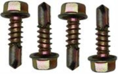 Picture of Solarix Hexagon Head Self Tapping Screw Pack of 4