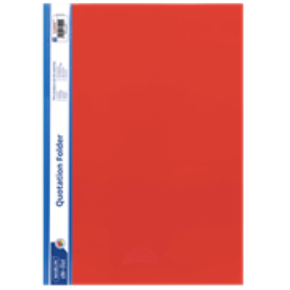 Picture of Marlin A4 Quotation and Presentation Folder Red