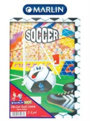 Picture of Marlin Kids A4 Precut Book Covers Fancy Designs Sports
