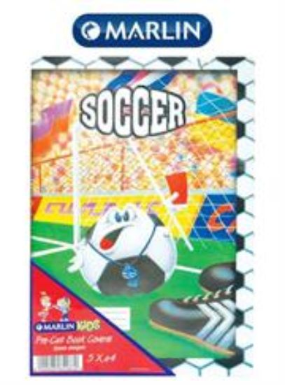 Picture of Marlin Kids A4 Precut Book Covers Fancy Designs Sports