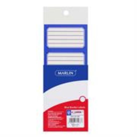 Picture of Marlin Blue Border 60 Pack School Labels