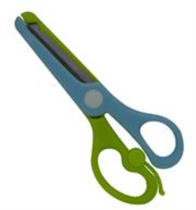 Picture of DLOffice Kiddies Multi Use Blunt Nose Plastic Scissors