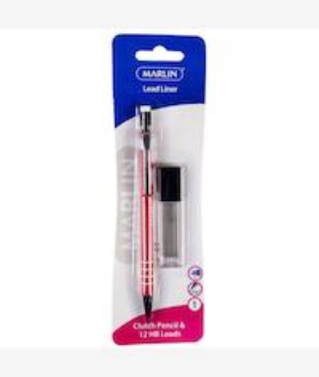 Picture of Marlin Clicker Clutch Pencil And Lead Set Red