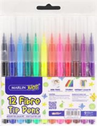 Picture of Marlin Kids Fibre Tip Koki pens