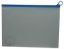 Picture of Brainware A4 Clear Carry Folder With Blue Easy Slide Zip