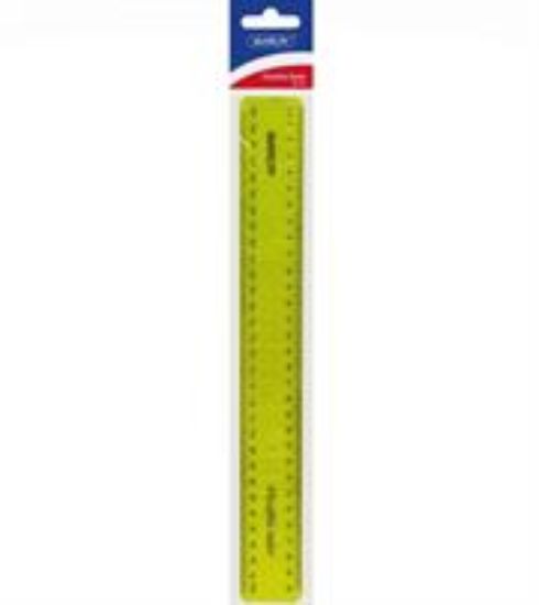 Picture of Marlin Flexible 30cm Ruler Yellow