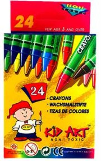 Picture of Kidart Wax Crayons 8mm