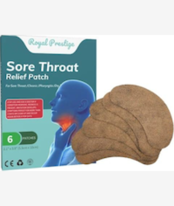 Picture of Royal Prestige Sore Throat Relief Patch