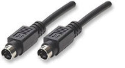 Picture of Manhattan S-Video 4 Pin 1.8m Cable Black