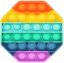 Picture of Sceedo Pop It Bubble Octagon Fidget – Rainbow