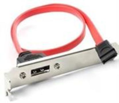 Picture of UniQue SATA Female to SATA Male with Bracket