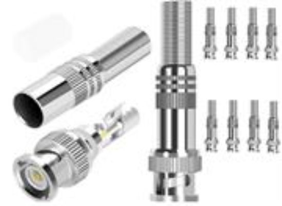 Picture of Securnix RG59 8 Pack Screw Spring BNC Connectors