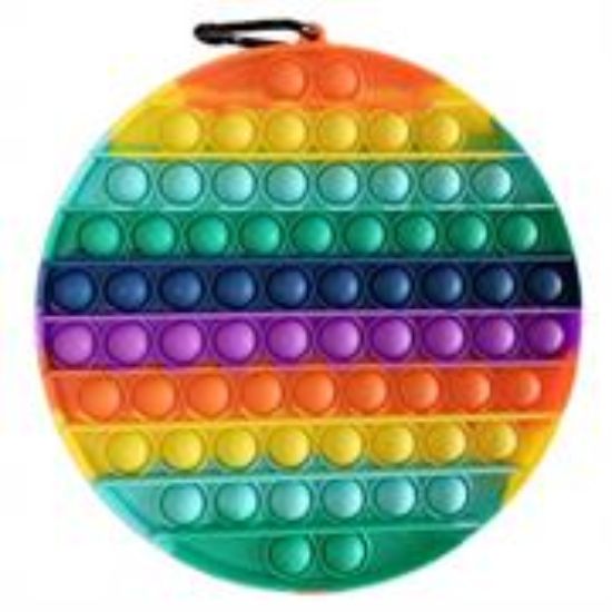 Picture of Sceedo Pop It Bubble Circle Fidget – Rainbow No Packaging