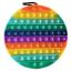 Picture of Sceedo Pop It Bubble Circle Fidget – Rainbow No Packaging