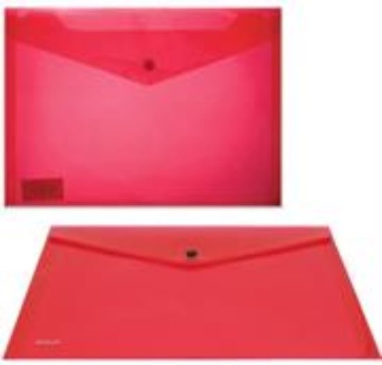 Picture of Marlin A4 Red Carry Folder with Stud