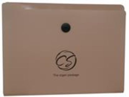 Picture of Brainware 8 Compartment Expanding File Organiser Pink